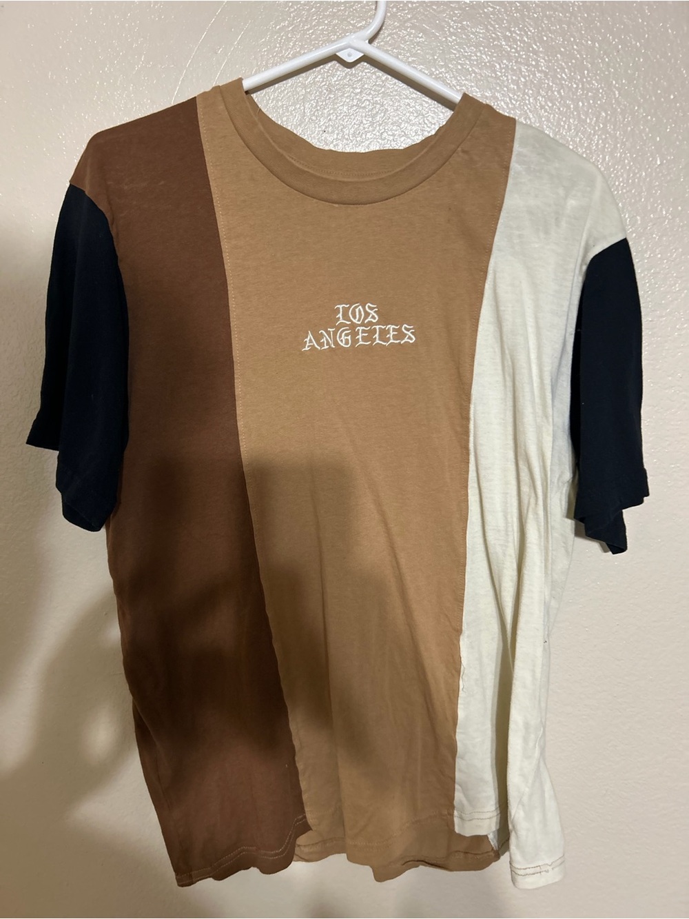 Eighty Eight Tan & Cream Logo Tee